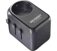VOLTCRAFT UC-2C1A45W01 - Cargador de viaje (45 W, 2 puertos USB-C®, 1 puerto USB-A, carga rápida, para interiores, con adaptador europeo, m