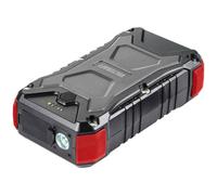 Voltcraft VC PB PD65W Rugged Powerbank 30.000mAh Power Delivery 3.0 Li-Ion Linterna LED Negro Rojo Indicador de Estado