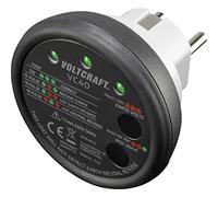 VOLTCRAFT VC40 - Comprobador de enchufes CAT II 300 V