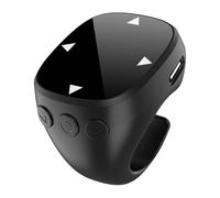 Volteador de página remoto de video para teléfono, tablet, anillos de dedo con control remoto, anillos de desplazamiento de respuesta rápida, dispositivo de clic