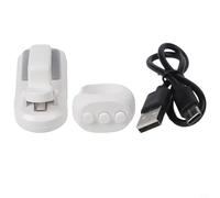 Volteadores de página con control remoto, volteadores de página de control remoto inalámbrico, recarga rápida tipo C, para Kindle y tabletas, conveniente para leer novelas (Jx-07 blanco)