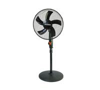 Volteno ventilador de pie negro 40cm con base redonda, circulación de