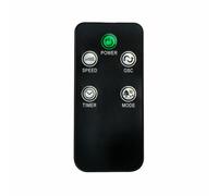 Volteno ventilador de pie negro 40cm con control remoto y pantalla, ci