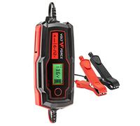 VoltForce Cargador y mantenedor de batería de 4 A: Cargador de batería automotriz Totalmente automático de 6 V y 12 V para automóviles, Motocicletas, ATV y más - Cargadores de batería Inteligentes