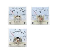 voltímetro, 91L4 AC 0-150V 250V 300V 450V Voltímetro analógico de panel tipo puntero 0-1000V 1 unidad(AC 0 250V)