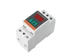 Voltímetro amperímetro digital de doble carril LED, CA 110 V, 220 V y 380 V, medidor de electricidad CA 50-500 V, 0-99,9 A, monitor de voltaje y amperaje, medidor de energía