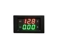 Voltímetro amperímetro Hall CC YB4835HVA, 10 A, 20 A, 50 A, 100 A, LED, medidor digital de voltaje y corriente, 5-100 V, 14-300 V, 14-600 V(Black cover,DC10A_DC14-300V)