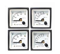 Voltímetro analógico 99T1-V de 48x48 mm, 250V, 300V, 450V(450V)