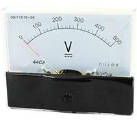 Voltímetro analógico de panel 44C2 con puntero, CC 1000V, 600V, 450V(DC0 1000V)