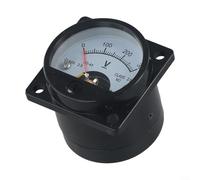 Voltímetro CC de grado industrial SO45 modelo para lecturas precisas de voltaje, nivel de precisión 2 5, material ABS (CC 300 V)