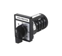Voltímetro de C178-4V, 7 posiciones, 4 fases, 16 terminales de tornillo, interruptor Universal de cámara de cambio Manual giratorio Universal, 1 Uds.
