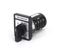 Voltímetro de C178-4V, 7 posiciones, 4 fases, interruptor giratorio de contacto plateado, interruptor universal de leva de cambio de transferencia Manual