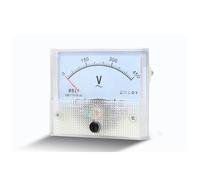 Voltímetro de CA 85L1 con puntero, 0-50 V, 150 V, 250 V, 300 V, 450 V, 500 V y 600 V, medidor de voltaje de panel analógico, 1 unidad(0-300V)