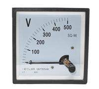 Voltímetro de CA puntero SQ-96 250 V 300 V 500 V 1000 V 1,5 Precisión Medidor de voltímetro analógico(AC0-1000V)