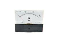 Voltímetro de CC 44C2, medidor de voltaje con puntero de Panel analógico, 500V300V250V150V100V, medidor de voltaje cuadrado de 100x80mm
