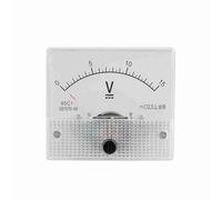 Voltímetro de Corriente, Voltaje de voltímetro de Corriente analógico de 85C1, Voltaje de precisión de 2,5, Panel de voltímetro analógico para experimentos, Panel de probador(#4)