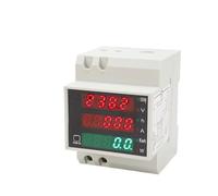 Voltímetro de energía de D52-2047, medidor Digital multifunción eléctrico, medidores de carril Din, medidor de consumo de energía, AC200V-450V(AC80V-300V)