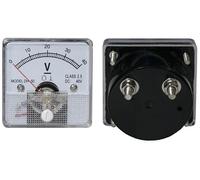 Voltímetro de panel 40V CC