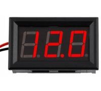 Voltímetro Digital LED Rojo (3.5...30VDC)