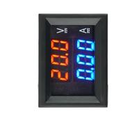 Voltímetro digital Medidor de corriente de voltaje de doble pantalla DC 0-300V 10A/50A/100A LED Tamaño compacto for pruebas eléctricas industriales(100A)