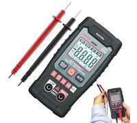 Voltímetro - Digital Multimeter | Digital Multimeter Voltage Tester | Smart AC DC Voltage Measurement Tool | Auto Ranging Amp Ohm Diode Capacitance Resistance Tester | Handheld Device For Automotive
