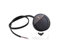 Voltímetro Digital Redondo con Pantalla LED, Panel Digital, Voltímetro, Monitor, Indicador, Accesorios para Coche, Resistente Al Agua.
