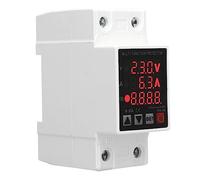 Voltímetro Limitador de Corriente , Potencia de Retardo en AC220V Protección de Pérdida de Fase Inteligente 63A Protección contra Sobrevoltaje para el Hogar