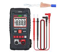 Voltímetro multímetro, multímetro digital - Probador de voltaje inteligente - 2000 conteos voltímetro medida AC/DC Volta, resistencia, continuidad para electrodomésticos de automóviles