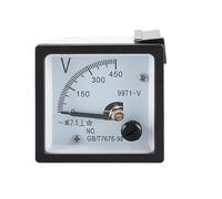 Voltímetro Panel analógico voltímetro probador de voltaje voltimetro amperímetro 50A 100A 200A 50V 100V 200V 450V(30A directly on)