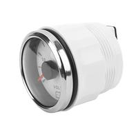 Voltímetro para Barcos, Medidor Voltímetro para Barcos Rv Voltímetro 52 Mm Voltímetro para Barcos 8-16v Puntero 7 Colores Retroiluminación Ip67 Voltímetro Impermeable para Rv 9-32v(blanco)