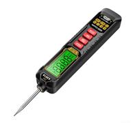 Voltímetro portátil Pen A3016 Multi Tester para cableado eléctrico Detección de rango automático Luz LED Función de retención de datos 17.7cm