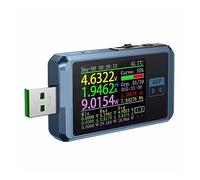Voltímetro, Probador de voltaje de corriente USB FNB48P PD Trigger QC4.0 + PD3.0 2,0 TYPE-C prueba de capacidad de detección de carga rápida pantalla LCD de 1,77 pulgadas(With Bluetooth)