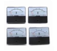 voltímetro, Puntero analógico DH-670, CC, 5 V, 10, 15, 20, 30, 50, 100, 70 x 60 mm, precisión 2, 0-500, 1 unidad(10V)