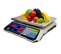 Voltix Báscula de cocina digital de 5 g a 40 kg, báscula profesional para alimentos con pantalla LCD, alta precisión y plato de acero inoxidable