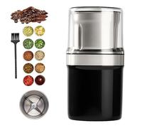 Voltix Electric Multi-use Cup Grinder, Large Capacity Stainless Steel| 20000 Rpm Motor Coffee Grinders|dual-Layer Lid, Detachable & Washable, BPA-Free for Coffee Beans, Spices & Herb (Cross Blade)