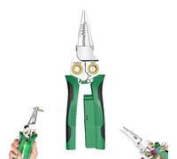 Voltmaster 8-in-1 Tool, 8 in 1 Wire Stripper with Voltagetester,Multi-purpose Wire Stripper Electrical Pliers for Wires Strip Cut Crimp Split Wrap Slit Pull (1PCS)