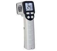 Voltmaster IRT 1 Termómetro por infrarrojos, dispositivo de medición de temperatura (sin contacto, LCD con retroiluminación, plástico ABS resistente a golpes y roturas), gris/negro
