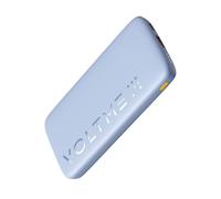 VOLTME Power Bank 10000mAh, PD Batería Externa Portátil 22,5W, USB-C Entradas/Salidas y USB-A Salidas con LED indicador Compatible con iPhone 16 Pro MAX 16e 15 Samsung S24 Ultra Huawei Xiaomi, Azul
