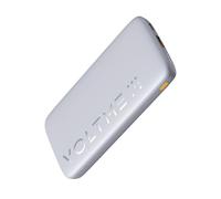 VOLTME Power Bank 10000mAh, PD Batería Externa Portátil 22,5W, USB-C Entradas/Salidas y USB-A Salidas con LED indicador Compatible con iPhone 16 Pro MAX 16e 15 Samsung S24 Ultra Huawei Xiaomi, Gris