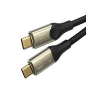 VOLTME USB4.0 240W Certificado Cable, PD 3.1 USB C a USB C Cable de Carga Rápida 40 Gbps, E-Maker Transmisión de Vídeo 8K @ 60Hz 1,2m Compatible con Teléfonos Móviles, Tabletas, Monitores, Dock, Negro
