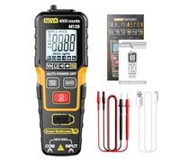 Voltmeter Multimeter - 4000 Counts Digital Current Tester, High Precision Multimeter for Electrician, Circuit Voltage Capacitance Resistance, Automotive, Home Industry Fieldwork Use