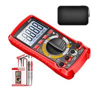 Voltmeter - Multimetro digital | Ohm Volt Amp Voltage Tester for Electrical Troubleshooting, Professional Electrical Fuse Multimetro for Household Outlets, Battery and Systems, Accurate Readings