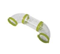 VOLTREGA Juego 2 Tubos Curvos + 1 Recto Hámster - Surtido de Color