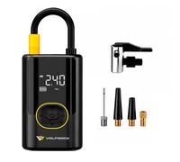 VoltRock QuickAir Inflador Eléctrico Portátil para Neumáticos 150 PSI Batería USB-C Power Bank Linterna LED para Coche Moto Bicicleta y Patinete