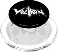 Voltron: Defender Of The Universe Black & White Retro Logo PopSockets PopGrip para MagSafe
