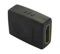 VoltShine Adaptador HDMI - adaptador hembra a HDMI macho ideal para conexiones lineales, apto para alta definición en dispositivos multimedia