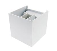 VoltShine Aplique de Pared LED 12W IP54 CCT, ideal para iluminación exterior y espacios húmedos, proporcionando luz eficiente y duradera.