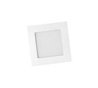 VoltShine Aplique LED empotrable cuadrado E6 de 9W con luz cálida, perfecto para ambientes acogedores. Su diseño moderno se integra en cualquier espacio, optimizando la luz y ahorrando energía.