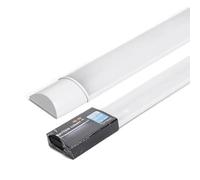 VoltShine Batten LED - luminaria de 0,9m, 30W, luz eficiente, diseño delgado, ideal para espacios interiores
