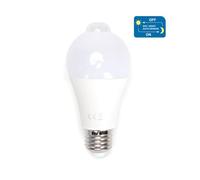 VoltShine Bombilla LED A60 E27 6W con sensor infrarrojo - eficiente, ahorro energético, detección de movimiento; ideal para iluminación automatizada.